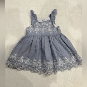 Baby Gap Blue Spring Dress